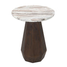 Oberoy Blush Beige End table - 45cm by Richmond Interiors