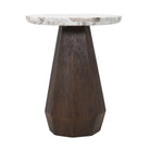 Oberoy Blush Beige End table - 45cm by Richmond Interiors