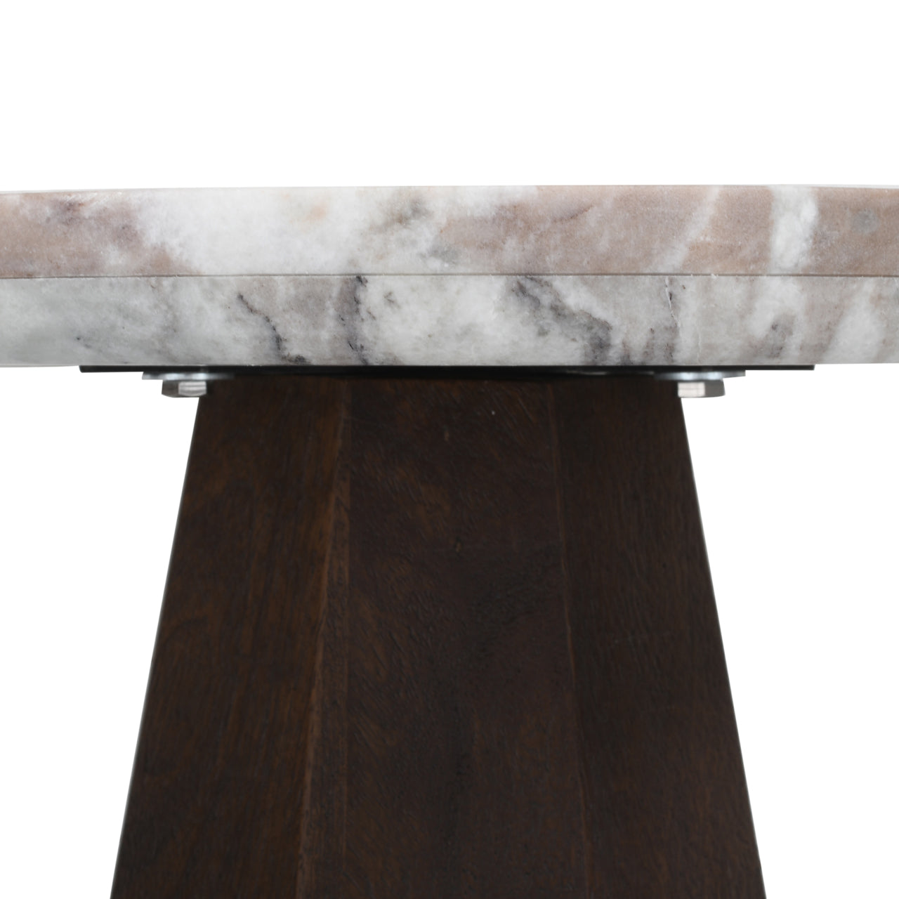 Oberoy Blush Beige End table - 45cm by Richmond Interiors