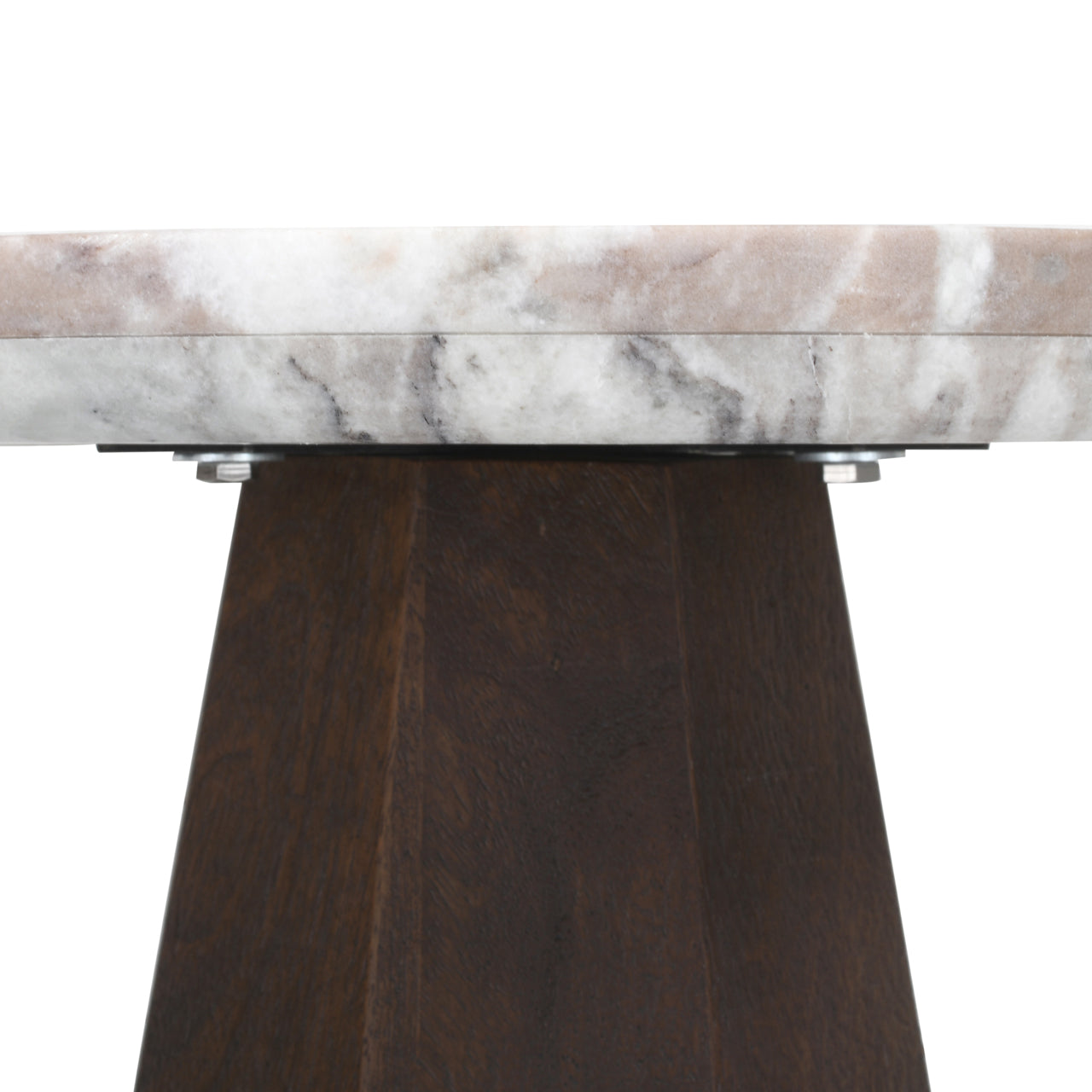 Oberoy Blush Beige End table - 45cm by Richmond Interiors