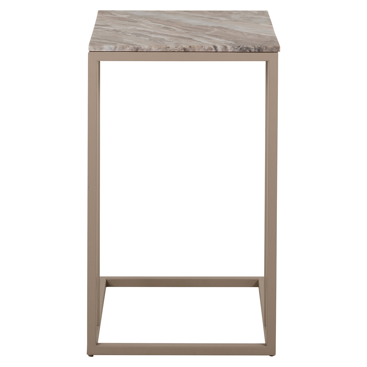 Fairfax Clay Marble Sofa Table by Richmond Interiors