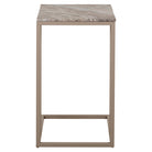 Fairfax Clay Marble Sofa Table by Richmond Interiors