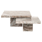 Coffee table Rashford Blush beige (Set of 2) by Richmond Interiors