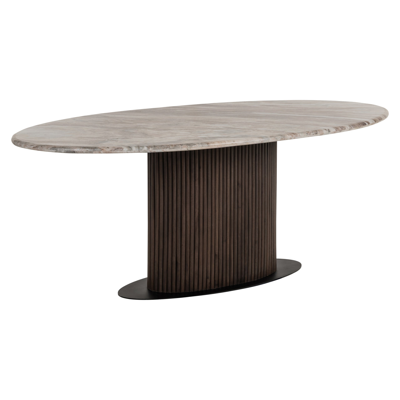 Dining table Rashford Blush beige oval 200 by Richmond Interiors