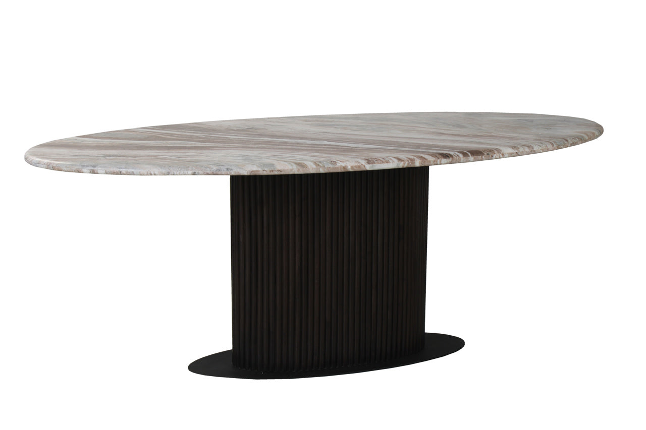 Dining table Rashford Blush beige oval 200 by Richmond Interiors