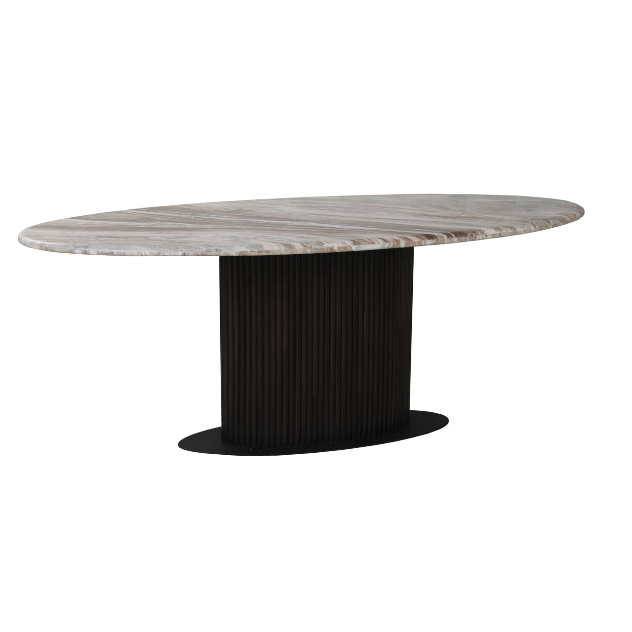 Dining table Rashford Blush beige oval 200 by Richmond Interiors