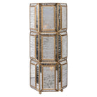 Yael Antique Brass Glass Table Lamp by Richmond Interiors
