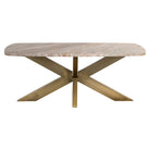 Bottega Blush Beige Marble Coffee Table by Richmond Interiors