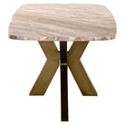 Bottega Blush Beige Marble Coffee Table by Richmond Interiors