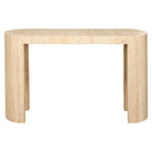 Alexander Jones Biltmore Beige Travertine Console Table by Richmond Interiors