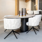 Hurricane light Daylin smoke large by Richmond Interiors