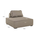 Outdoor lounge chair Jondal taupe by Richmond Interiors