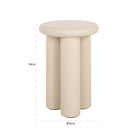 End table Elbaz beige 35Ø by Richmond Interiors