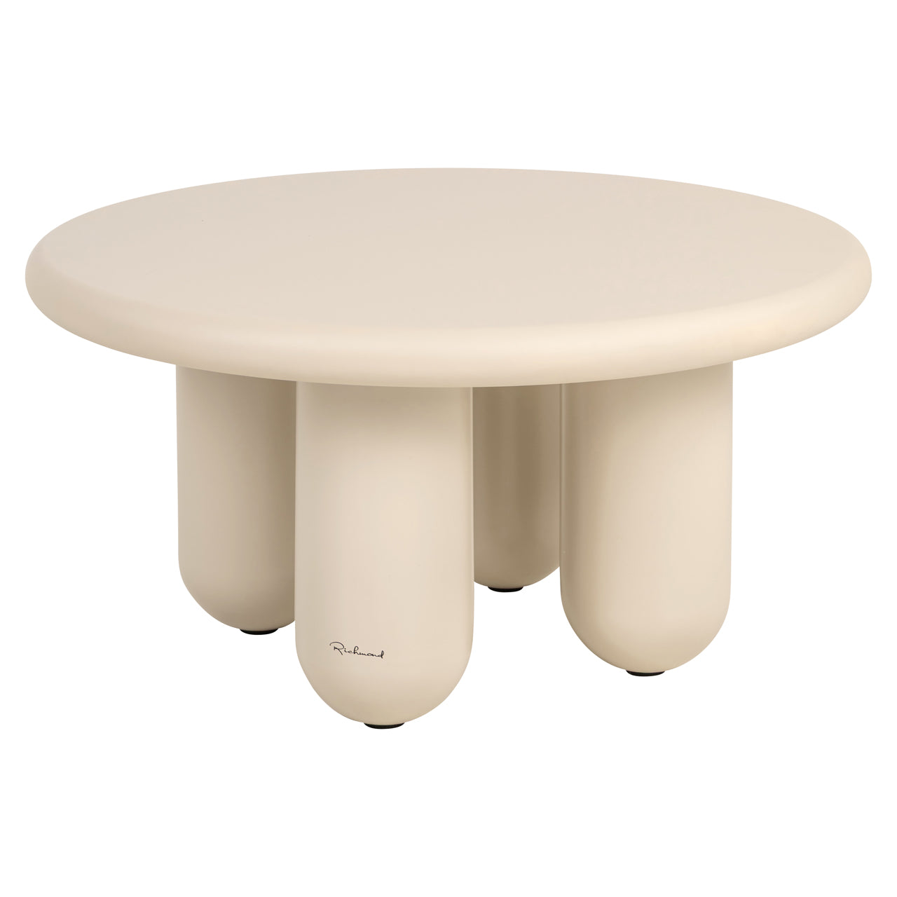 Coffee table Calma beige 80Ø by Richmond Interiors