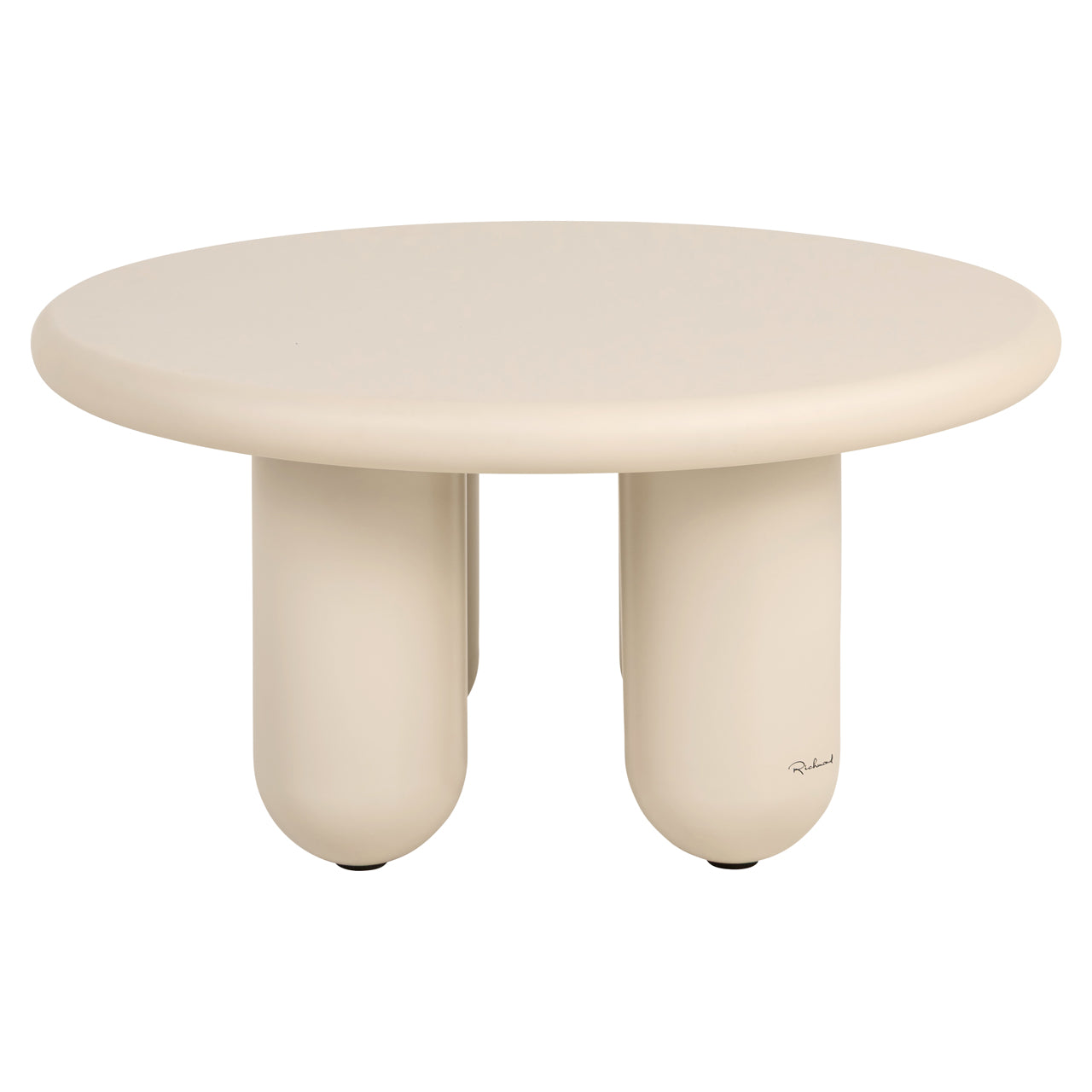 Coffee table Calma beige 80Ø by Richmond Interiors