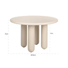 Dining table Calma beige 120Ø by Richmond Interiors