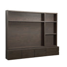 TV cabinet Lachance brown 3-doors 2-drawers by Richmond Interiors