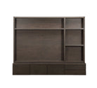 TV cabinet Lachance brown 3-doors 2-drawers by Richmond Interiors