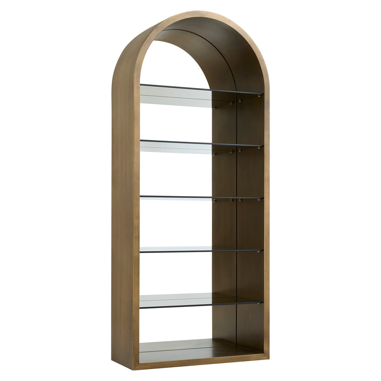 Display cabinet Bowic brushed gold by Richmond Interiors