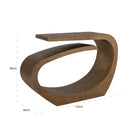 Console Alhambra brushed gold by Richmond Interiors