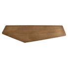 Hexa Brushed Gold Console Table by Richmond Interiors