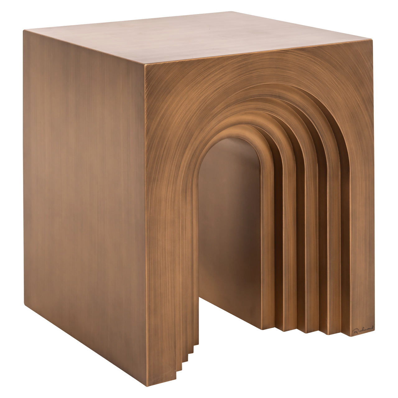 End table Vevey brushed gold by Richmond Interiors