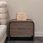 Bedford Brown 2-drawers Bedside Table by Richmond Interiors