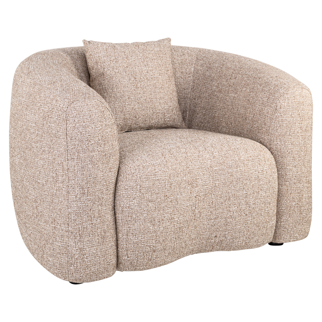 Luxandra Sand Tweed Lounge chair by Richmond Interiors