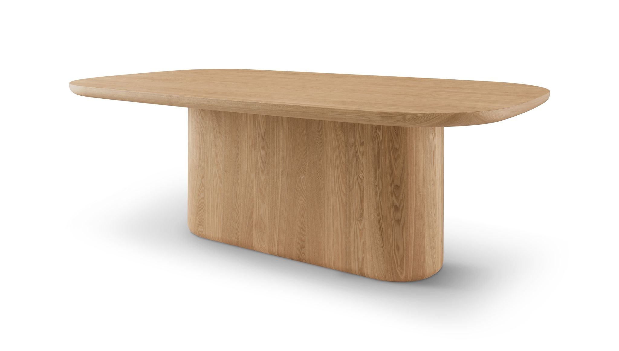 Berwick Ash Oak Single Pedestal Dining Table Tommy Franks