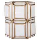 Ariana Antique Brass Hurricane Light - Small by Richmond Interiors