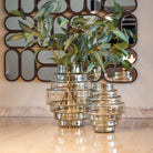 Liosa Smoked Glass Large Vase - Smoke by Richmond Interiors