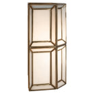 Amara Antique Brass & Glass Wall Light by Richmond Interiors