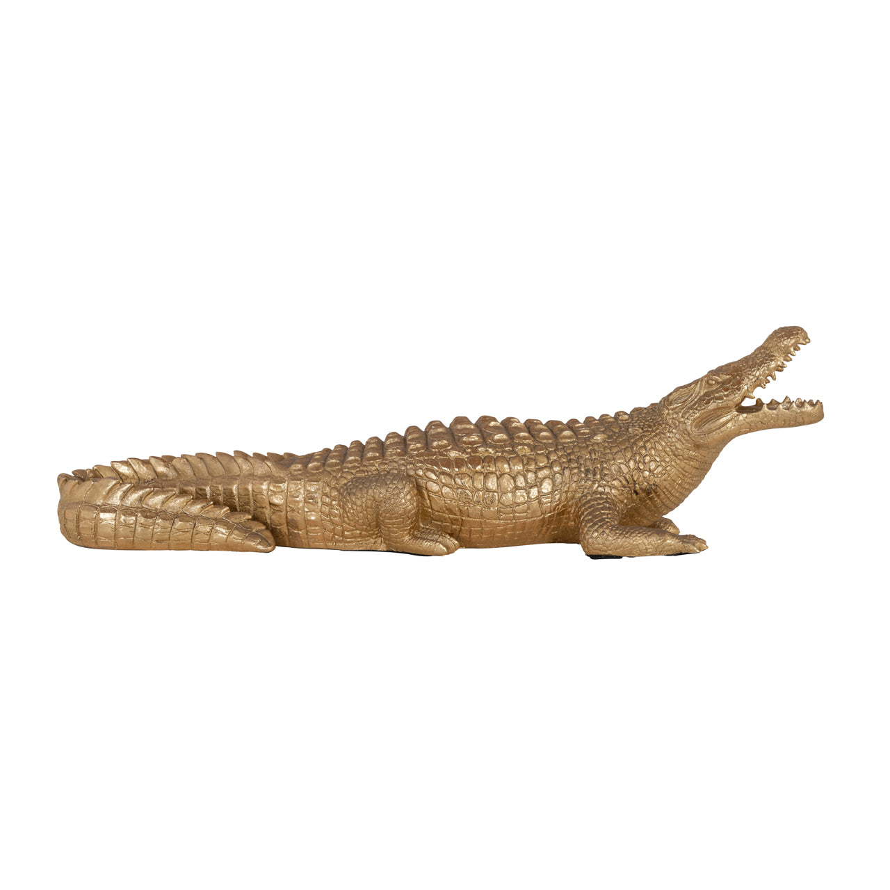 Decorative object Crocodile gold by Richmond Interiors