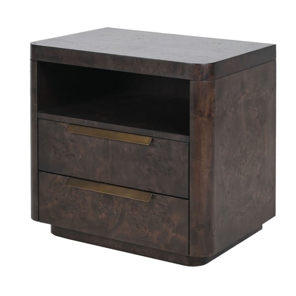 Carillo 2 Drawer Bedside Table by Kensington