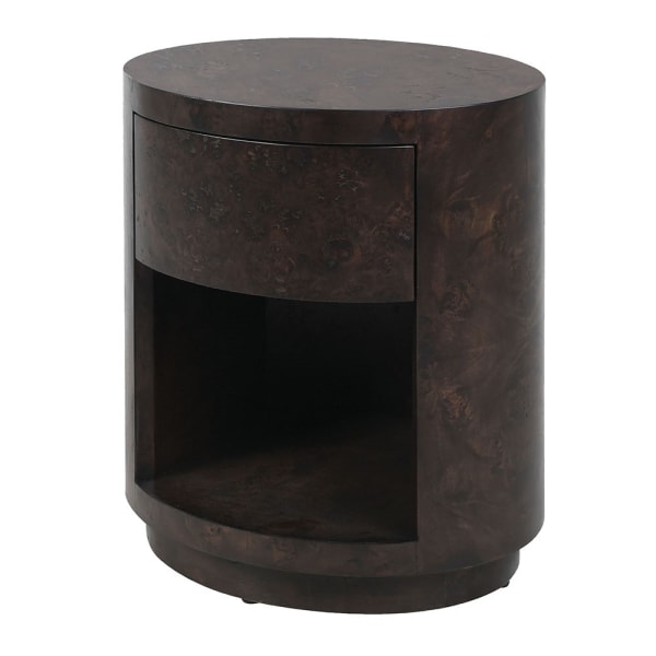 Carillo Curved Single Drawer Bedside by Kensington