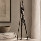 Abstract Dark Bronze Sculpture Liang & Eimil