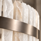 Lunara Bronze & Alabaster Pendant 65cm by Decorum Collection
