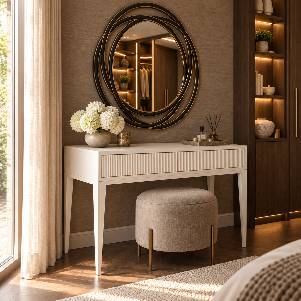 Amur White Finish Dressing Table RV Astley