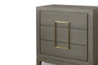 Lucca Grey Oak 3 Drawer Chest by Berkeley Designs