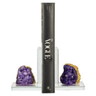 Agate & Crystal Bookends by Richmond Interiors
