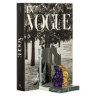 Agate & Crystal Bookends by Richmond Interiors