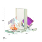 Blocks Crystal Bookstands by Richmond Interiors