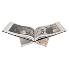 Belicia Blush Beige Marble Bookstand by Richmond Interiors
