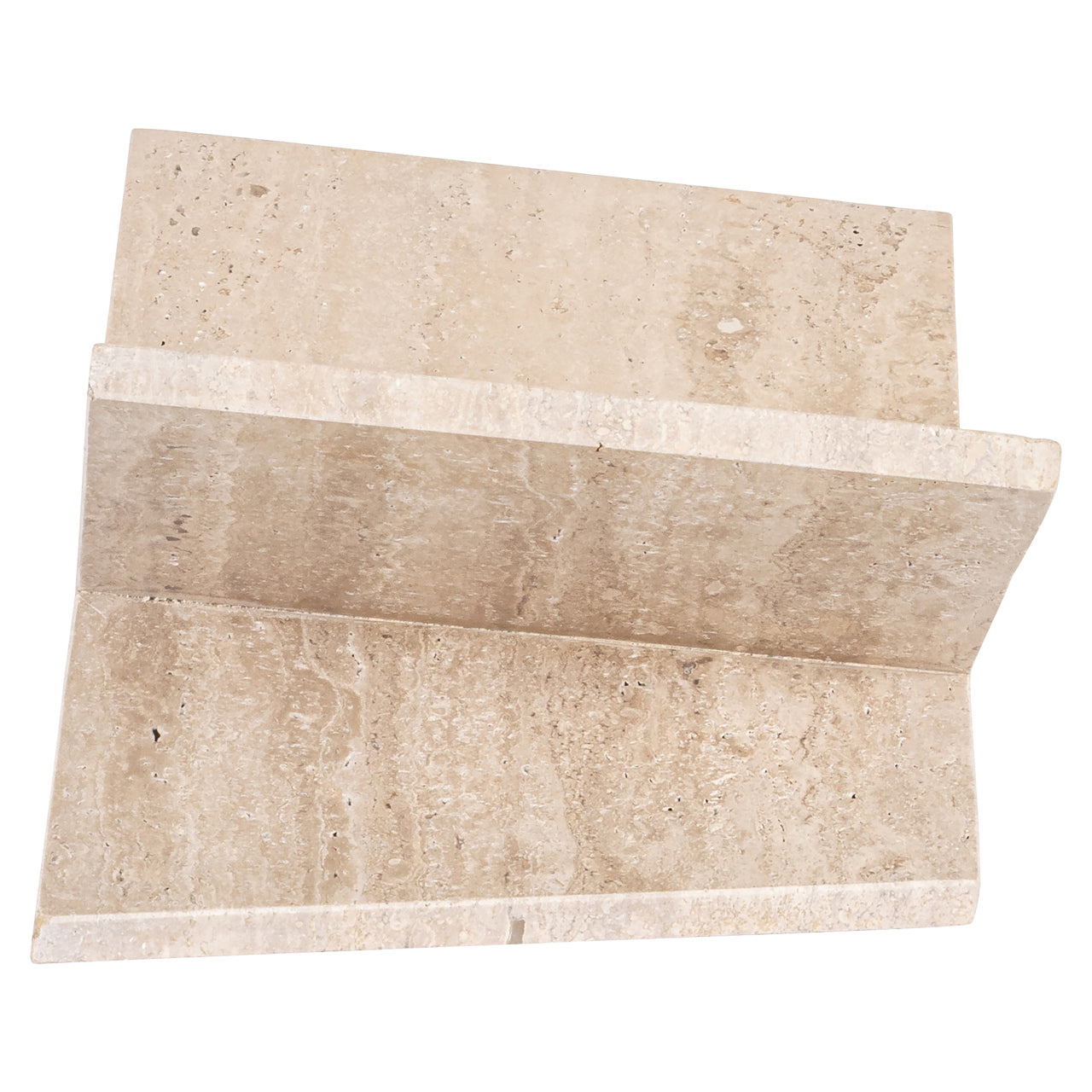 Belice Beige Traverine Bookstand by Richmond Interiors
