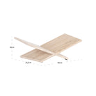 Belice Beige Traverine Bookstand by Richmond Interiors