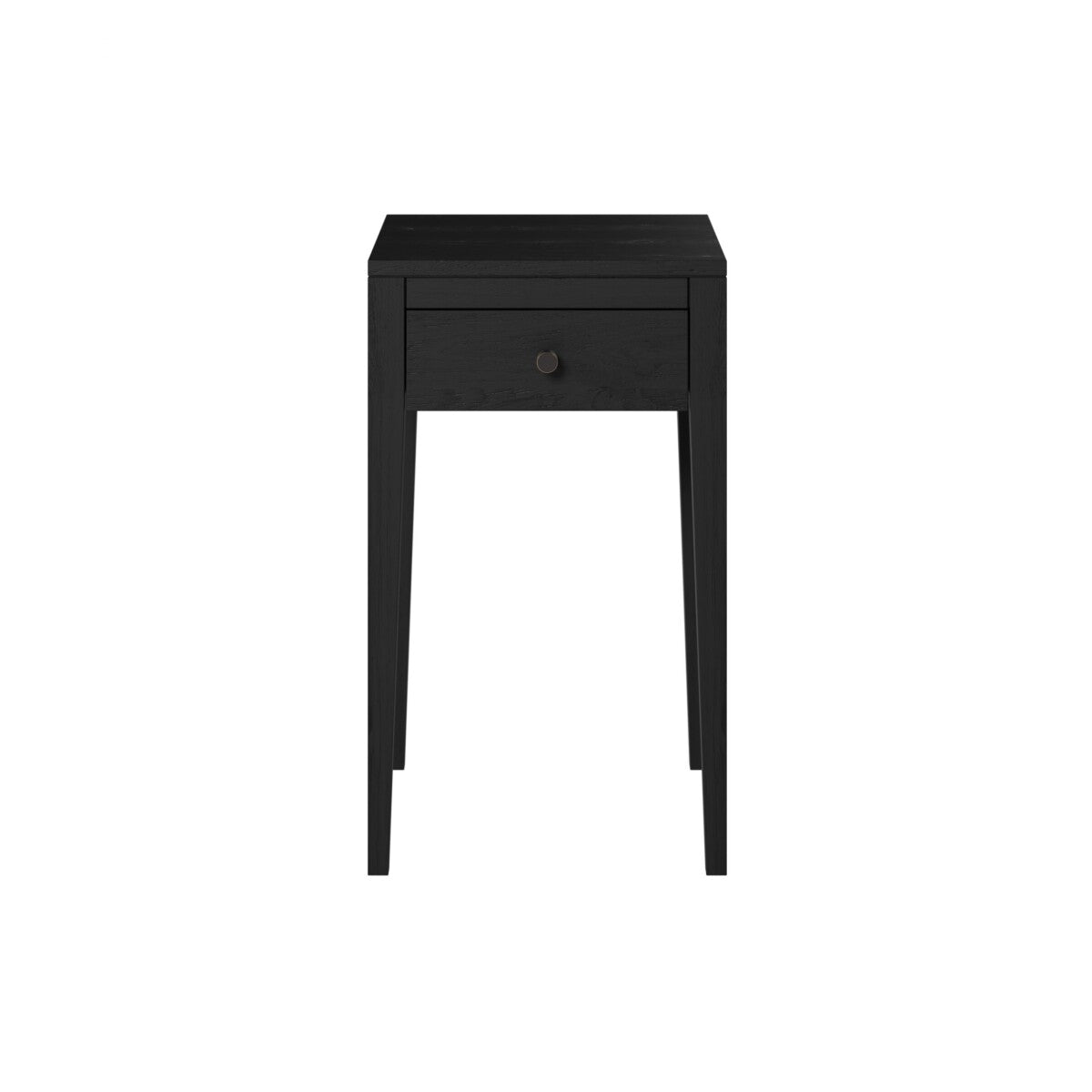 Radford 1 Drawer Bedside Table - Black by D.I. Designs
