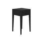 Radford 1 Drawer Bedside Table - Black by D.I. Designs