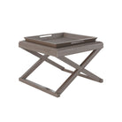 Bentley End Table - Grey Aged Oak by D.I. Designs