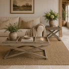 Bentley Coffee Table - Grey Aged Oak by D.I. Designs