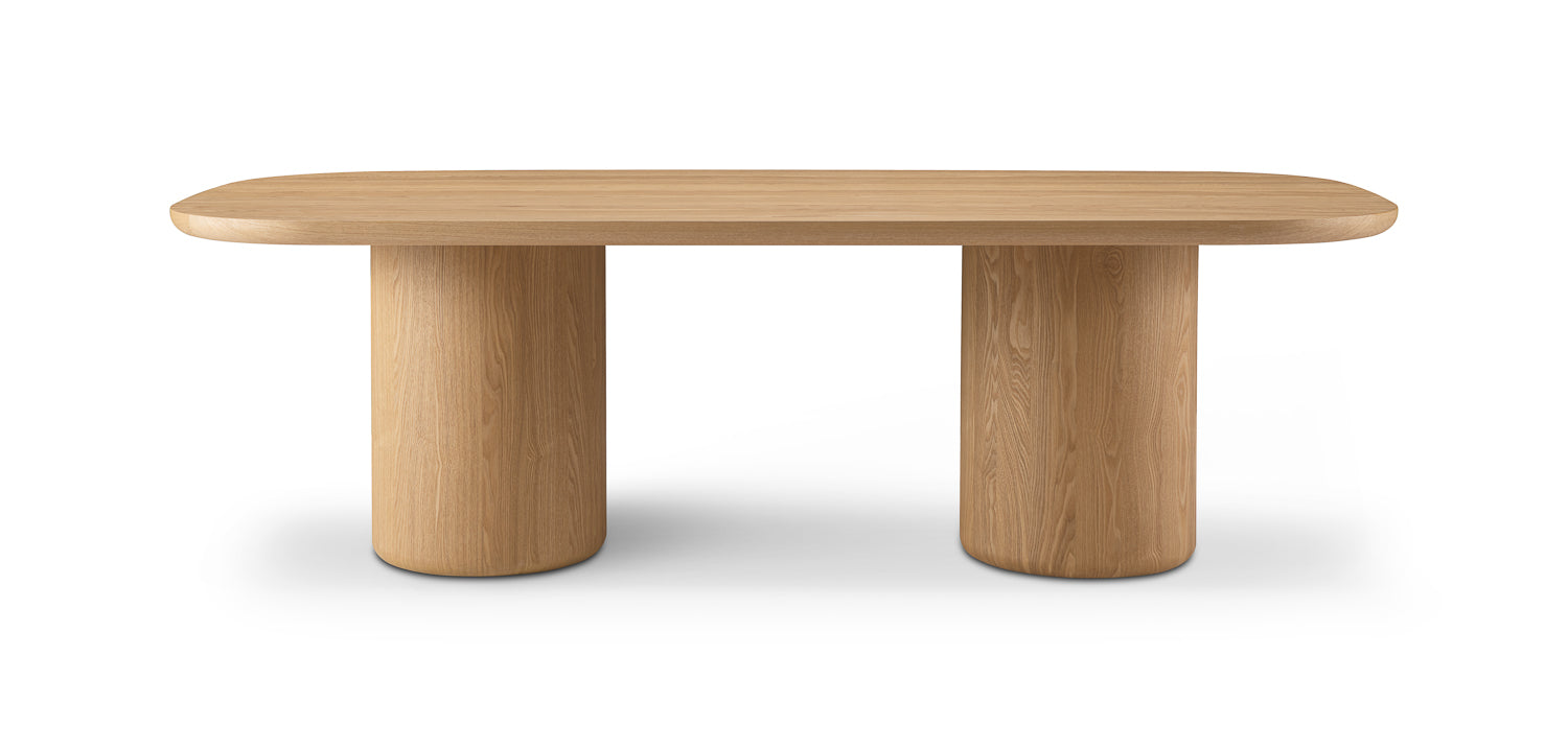 Berwick Ash Oak Dining Table 240cm Tommy Franks